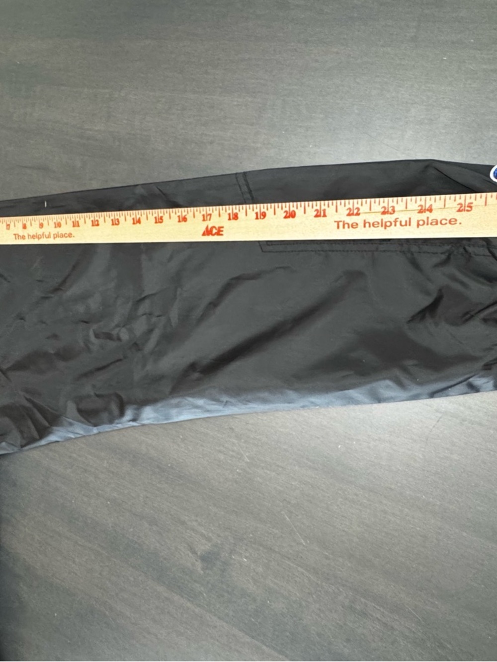 NWT Champion Men's Big & Tall Anorak Jacket Black 4XL Wind Rain Embroidered - Picture 10 of 13